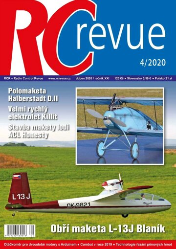 Obálka e-magazínu RC revue 4/2020