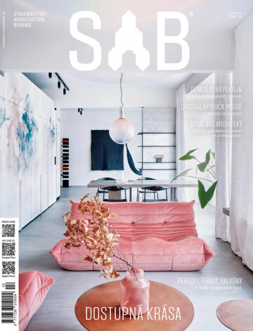 Obálka e-magazínu SaB – Stavebníctvo a bývanie máj/jún 2024