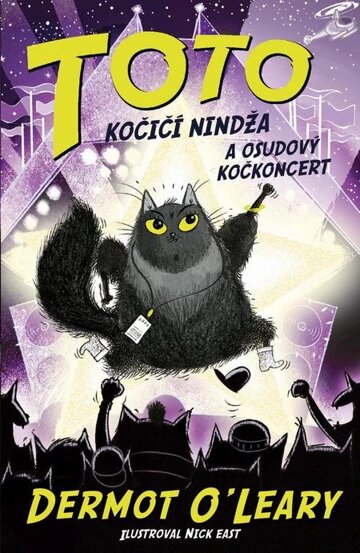 Obálka knihy Toto – Kočičí nindža a osudový kočkoncert