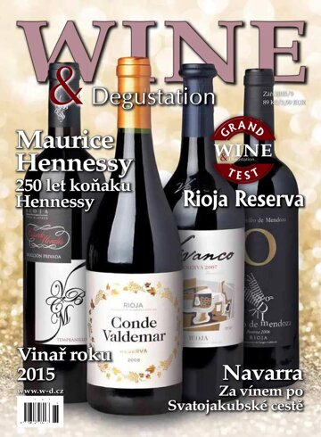 Obálka e-magazínu Wine and Degustation 9/2015