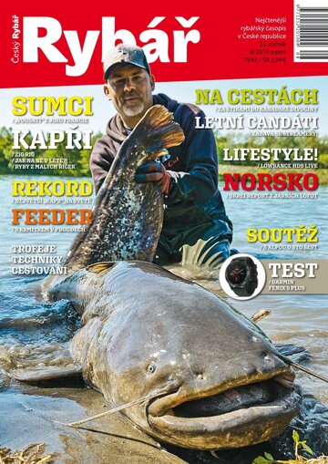 Obálka e-magazínu Český rybář 8/2019