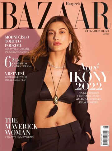 Obálka e-magazínu Harper’s Bazaar 9/2022