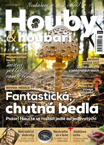 Obálka e-magazínu Houby a houbaři 9/2017