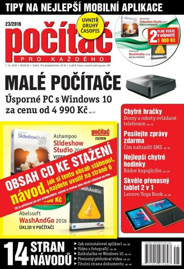 Obálka e-magazínu Počítač pro každého 23/2016