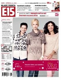 Obálka e-magazínu E15 21.11.2012