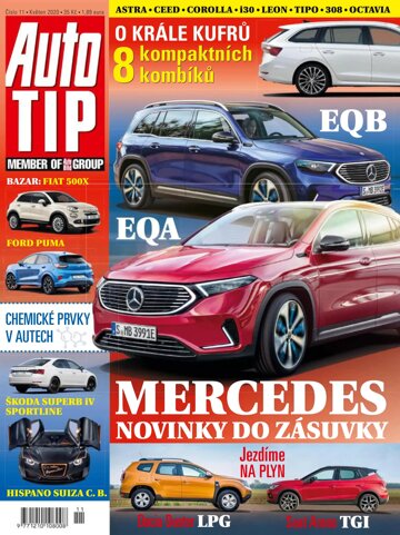 Obálka e-magazínu Auto TIP 11/2020