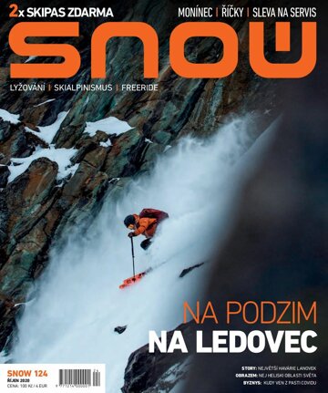 Obálka e-magazínu SNOW 124 - říjen 2020
