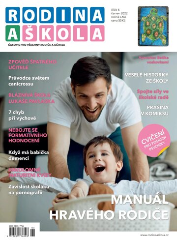 Obálka e-magazínu Rodina a škola 6/2022