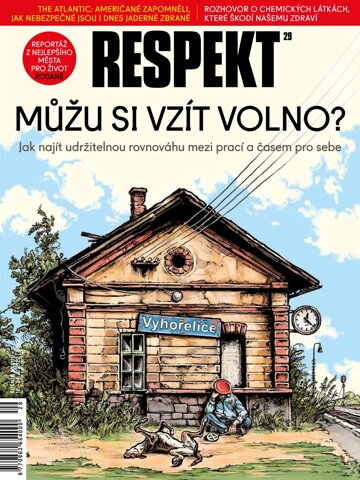 Obálka e-magazínu Respekt 29/2022