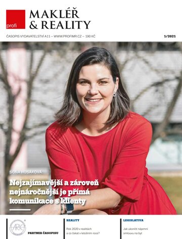Obálka e-magazínu PROFI Makléř & Reality 1/2021