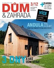 Obálka e-magazínu 3/2012 Dům a azahrada
