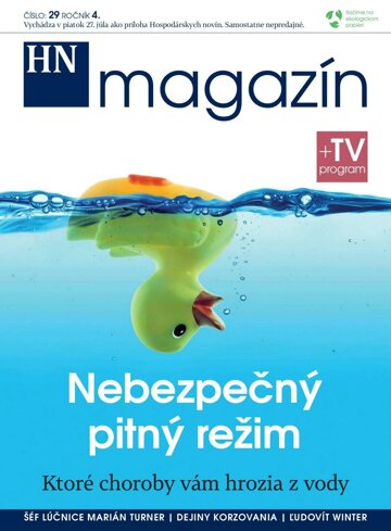 Obálka e-magazínu Prílohy HN magazín číslo: 29 ročník 4.