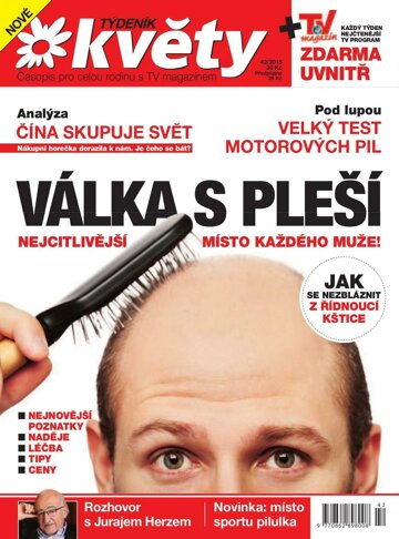 Obálka e-magazínu Týdeník Květy 42/2015