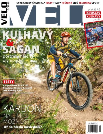 Obálka e-magazínu Velo 10/2016