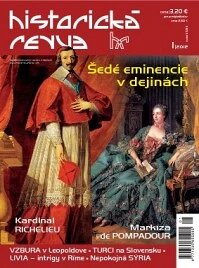 Obálka e-magazínu Historická Revue január 2012