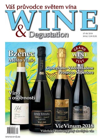Obálka e-magazínu Wine and Degustation 7-8/2018