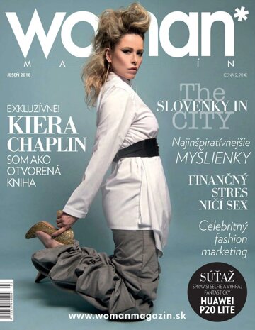Obálka e-magazínu Woman magazín jeseň 2018