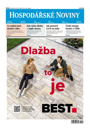 Obálka e-magazínu Hospodářské noviny 052 - 13.3.2024