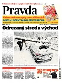 Obálka e-magazínu Pravda 8.2.2013