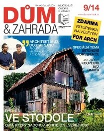 Obálka e-magazínu Dům a zahrada 9/2014