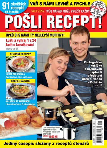 Obálka e-magazínu Pošli recept 2/2015