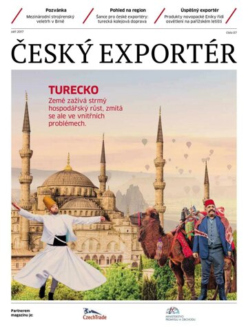 Obálka e-magazínu Ekonom 38 - 21.9.2017 příloha Český exportér
