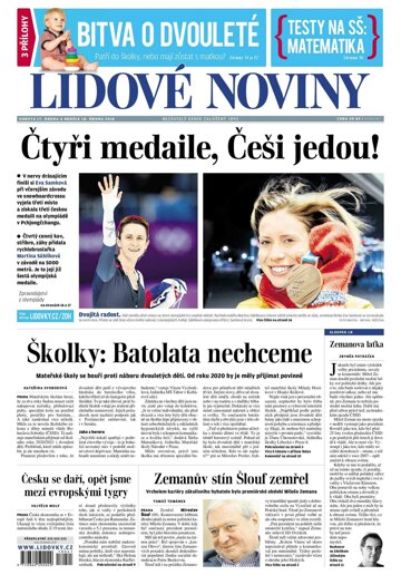 Obálka e-magazínu Lidové noviny 17.2.2018