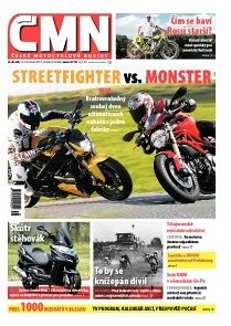 Obálka e-magazínu ČESKÉ MOTOCYKLOVÉ NOVINY 28/2012