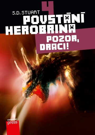 Obálka knihy Povstání Herobrina 4 – Pozor, draci!