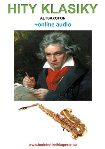 Obálka knihy Hity klasiky - Altsaxofon (+online audio)