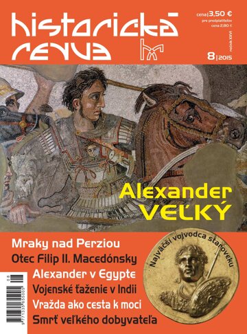 Obálka e-magazínu Historická Revue august 2015