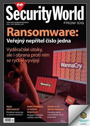 Obálka e-magazínu Security World 4/2017