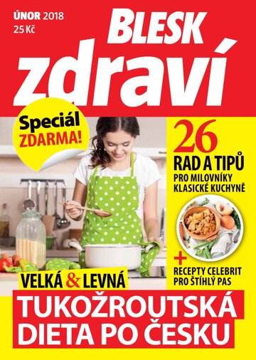 Obálka e-magazínu Příloha Blesk Zdraví 31.1.2018