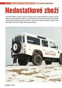 Obálka e-magazínu Land Rover Defender 110 vs. Land Rover Satbir
