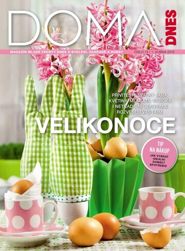 Obálka e-magazínu Doma DNES Magazín - 1.4.2015