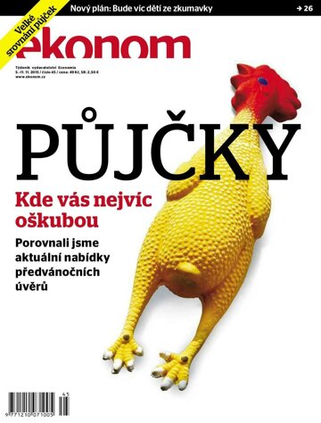 Obálka e-magazínu Ekonom 45 - 5.11.2015
