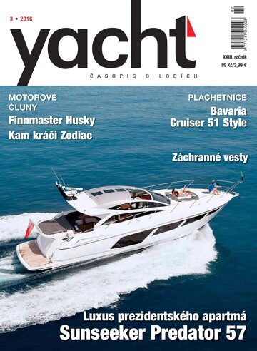 Obálka e-magazínu Yacht 3/2016
