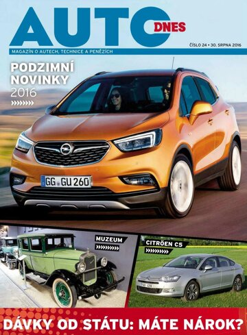 Obálka e-magazínu Auto DNES 30.8.2016