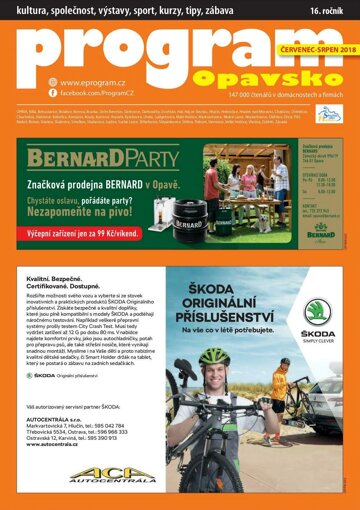 Obálka e-magazínu Program OP 07-8 2018