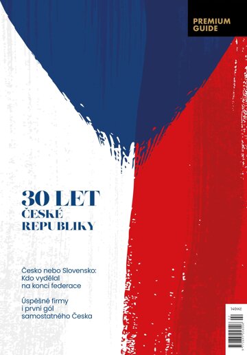 Obálka e-magazínu Premium Guide 2/2023 - 30 let České republiky