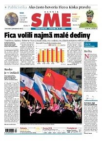 Obálka e-magazínu SME 18.3.2014