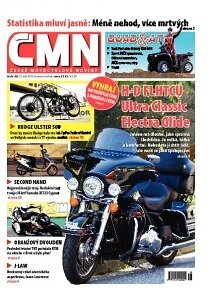 Obálka e-magazínu ČESKÉ MOTOCYKLOVÉ NOVINY 38/2010