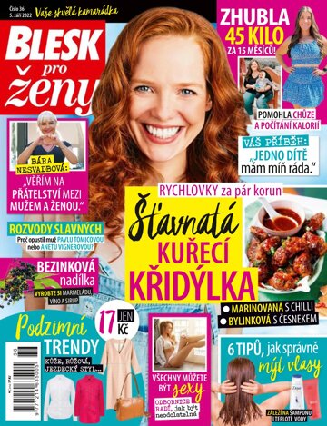 Obálka e-magazínu Blesk pro ženy 36/2022
