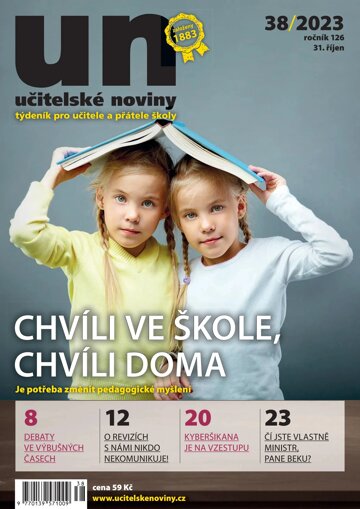 Obálka e-magazínu Učitelské noviny 38/2023