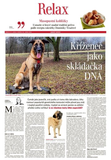 Obálka e-magazínu LN+ Čechy - 27.1.2024