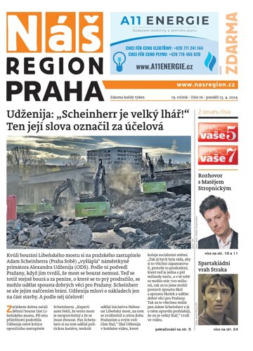 Obálka e-magazínu Náš Region - Praha 16/2024
