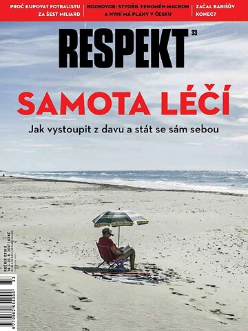 Obálka e-magazínu Respekt 33/2017