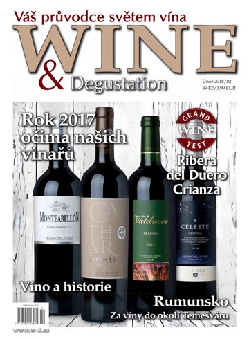 Obálka e-magazínu Wine and Degustation 2/2018