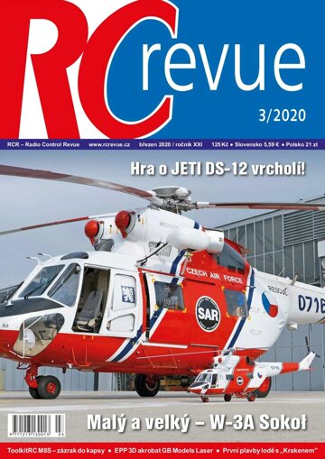 Obálka e-magazínu RC revue 3/2020