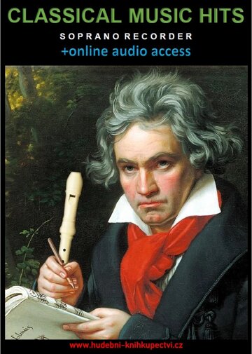 Obálka knihy Classical Music Hits For Soprano Recorder (+online audio access)
